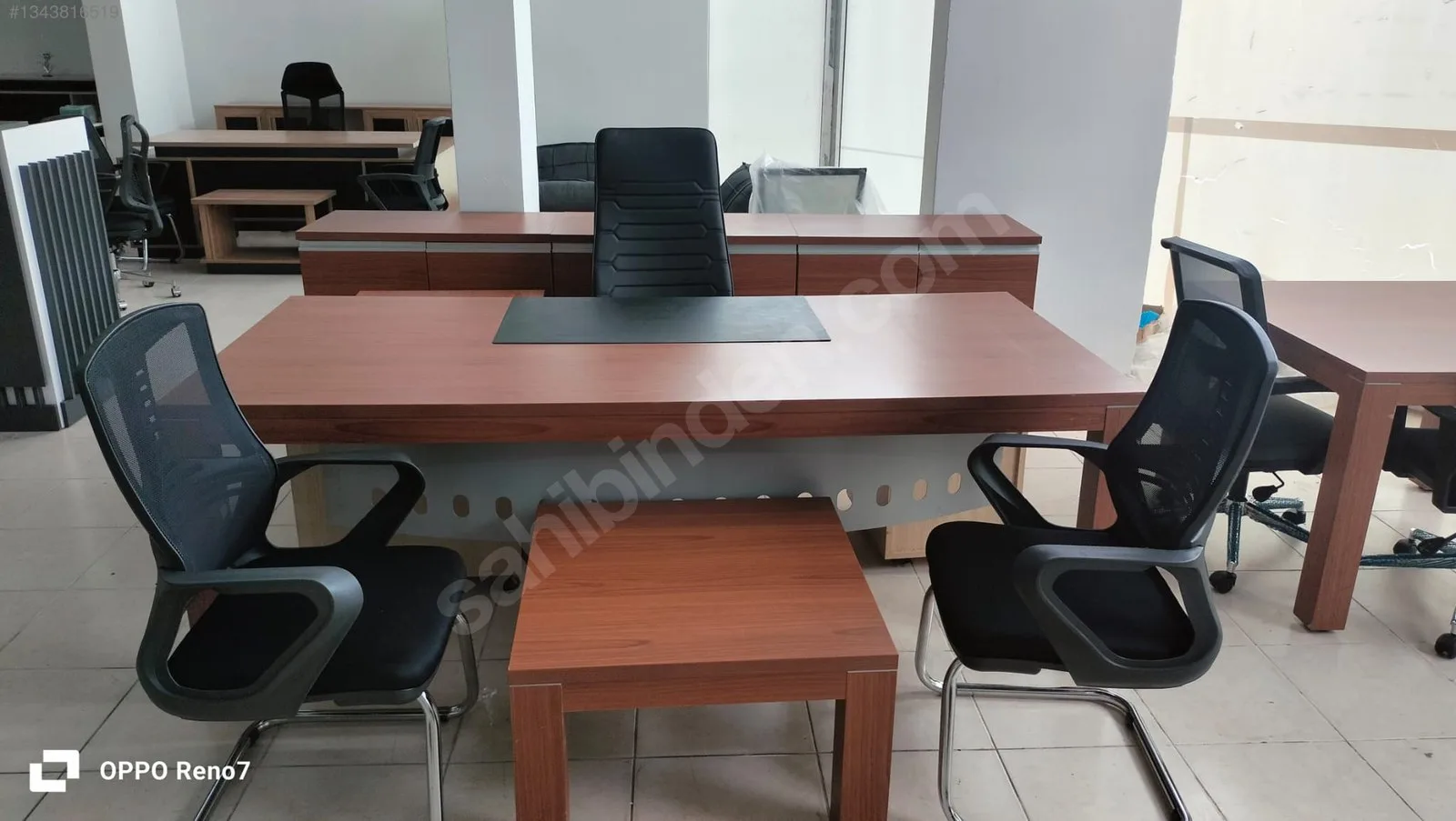 220x100 Müdür Masa Takımı İkinci El