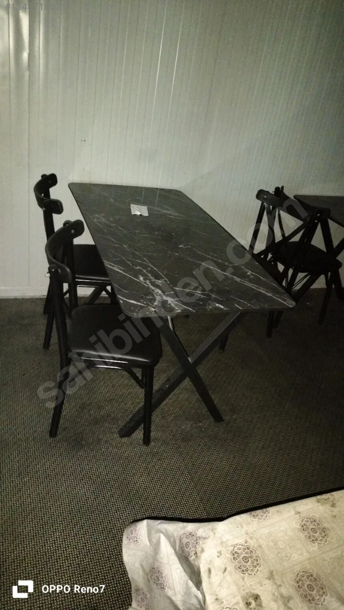 4 Sandalyeli Yemek Masası İkinci El