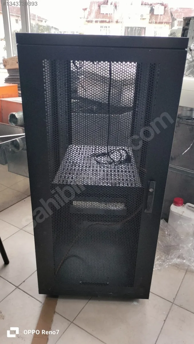 60x80x133 Fanlı Rack Kabin İkinci El