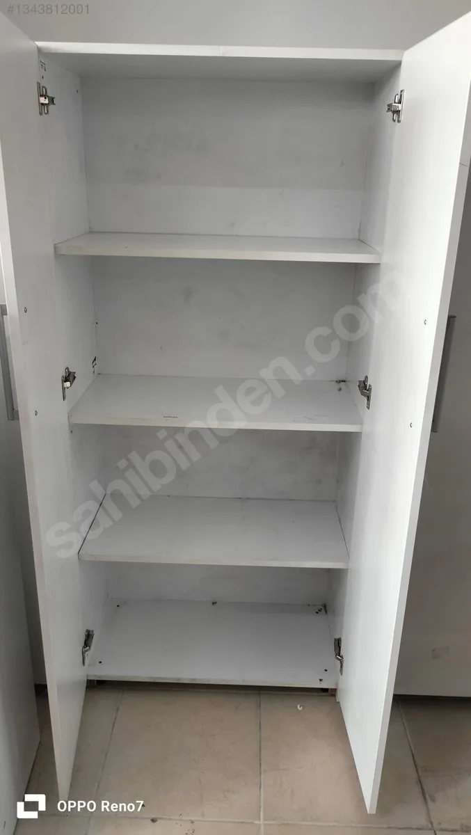 80x165 Beyaz Dosya Dolabı İkinci El (1)