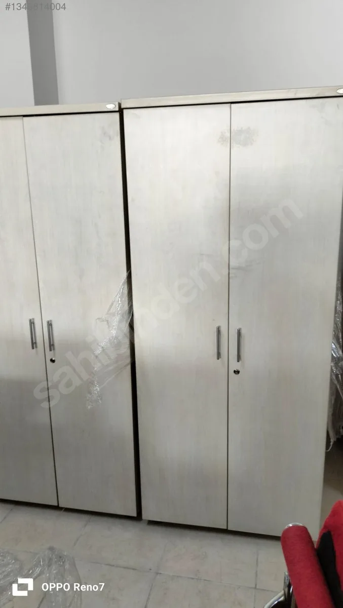 80x190 Akçaağaç Dosya Dolabı İkinci El (1)