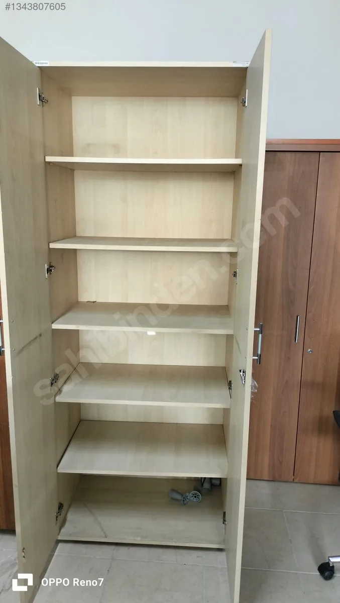 80x200 Akçaağaç Dosya Dolabı İkinci El (1)