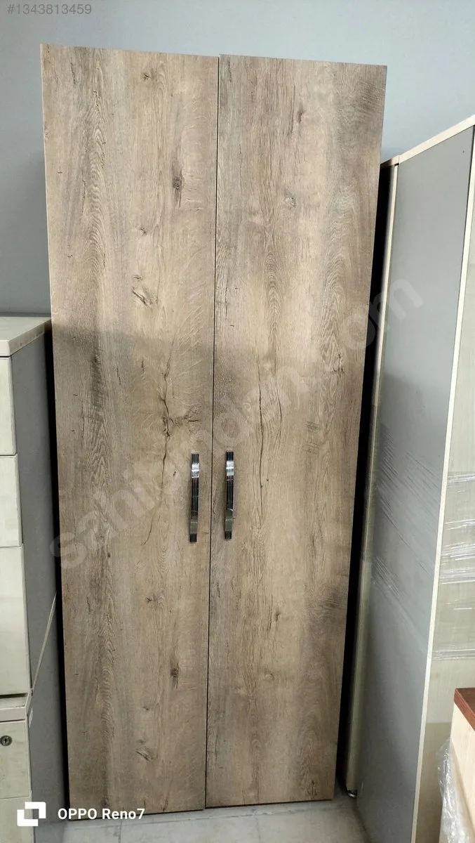 80x210 Meşe Boy Dosya Dolabı İkinci El