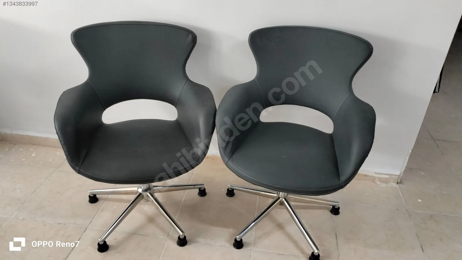 Antrasit Gri Bekleme Koltuğu İkinci El