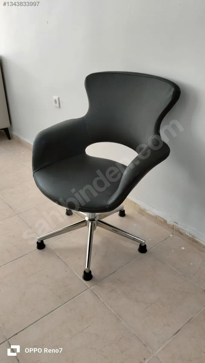 Antrasit Gri Bekleme Koltuğu İkinci El (1)