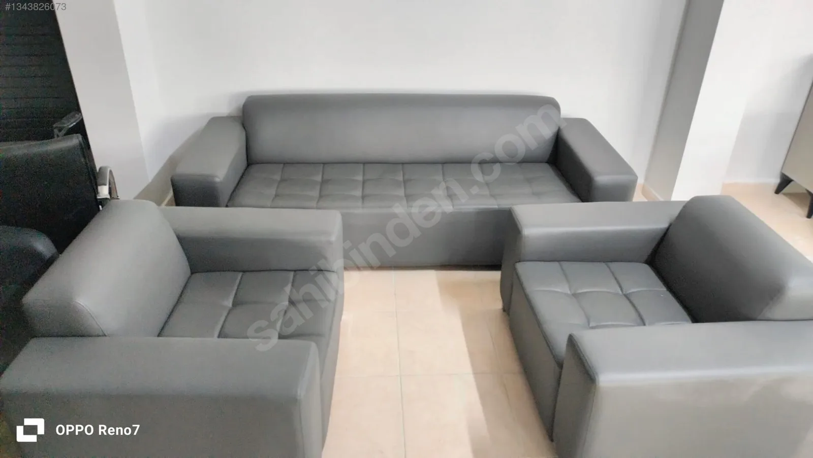 Antrasit Gri Koltuk Takımı İkinci El