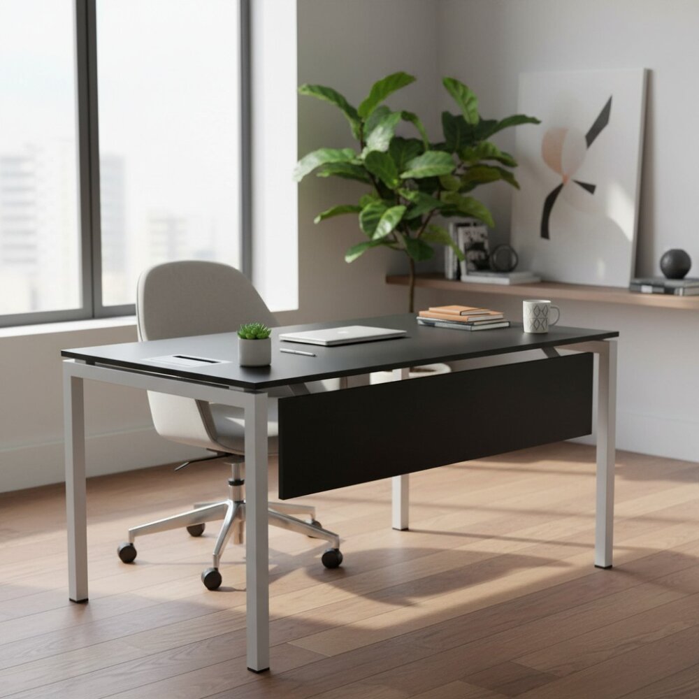 ATOM 160*80 DATAPORTLU MDF ÇALIŞMA MASASI - ATOM OFİS