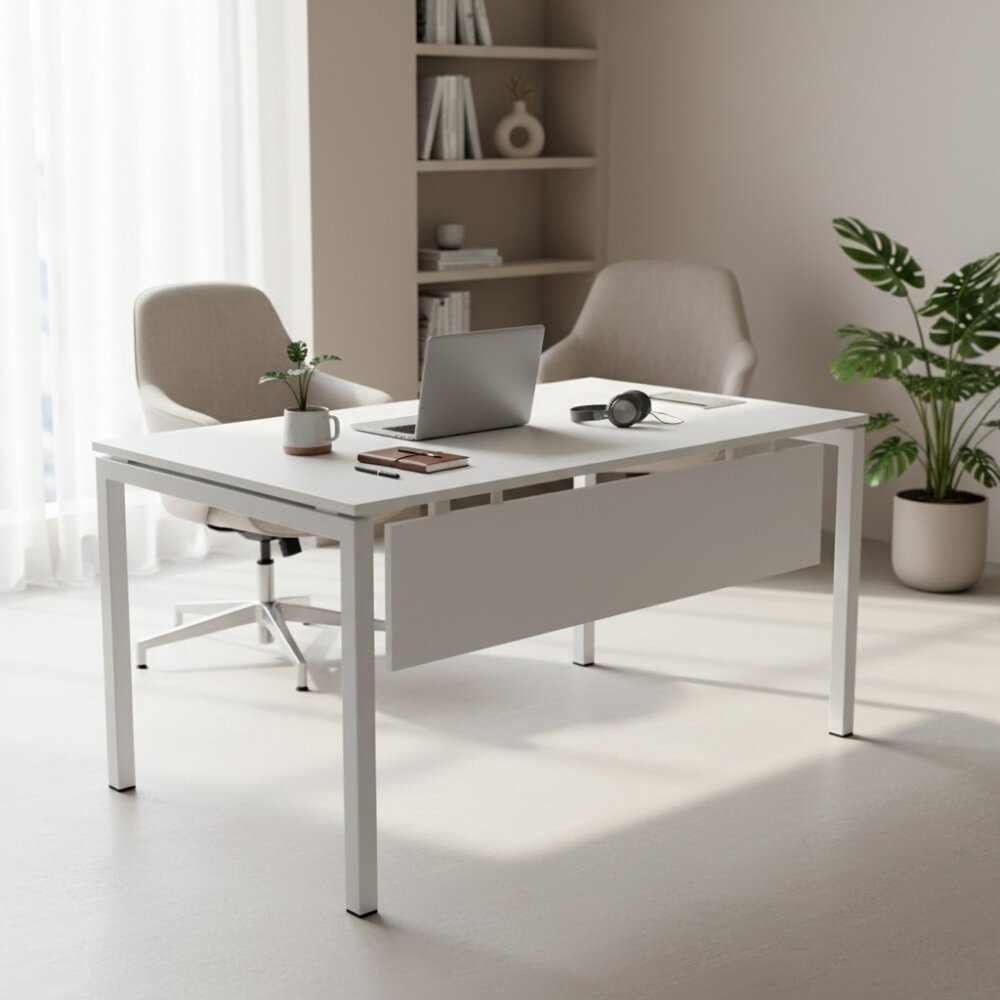 ATOM 160*80 DATAPORTLU MDF ÇALIŞMA MASASI - ATOM OFİS