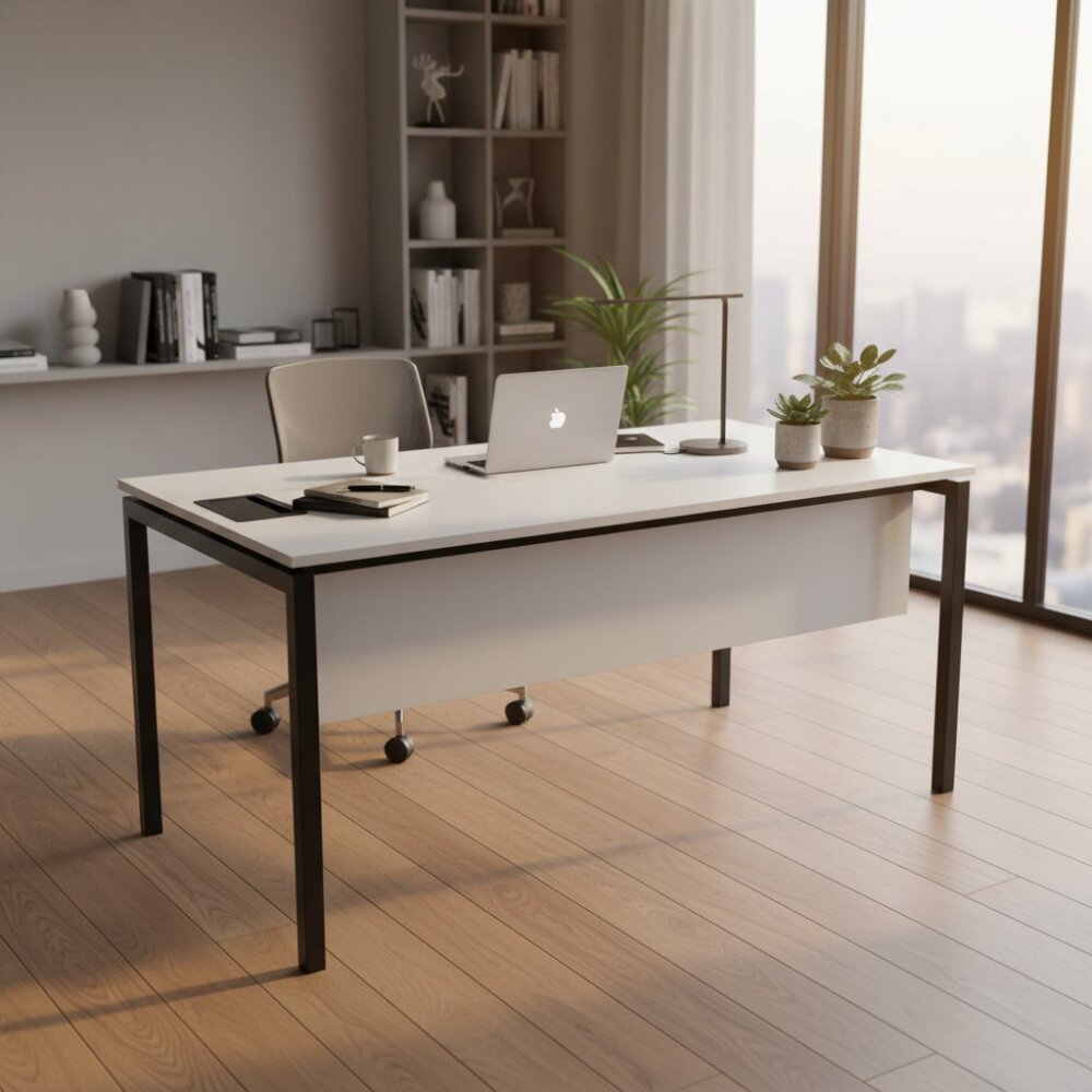 ATOM 160*80 DATAPORTLU MDF ÇALIŞMA MASASI - ATOM OFİS