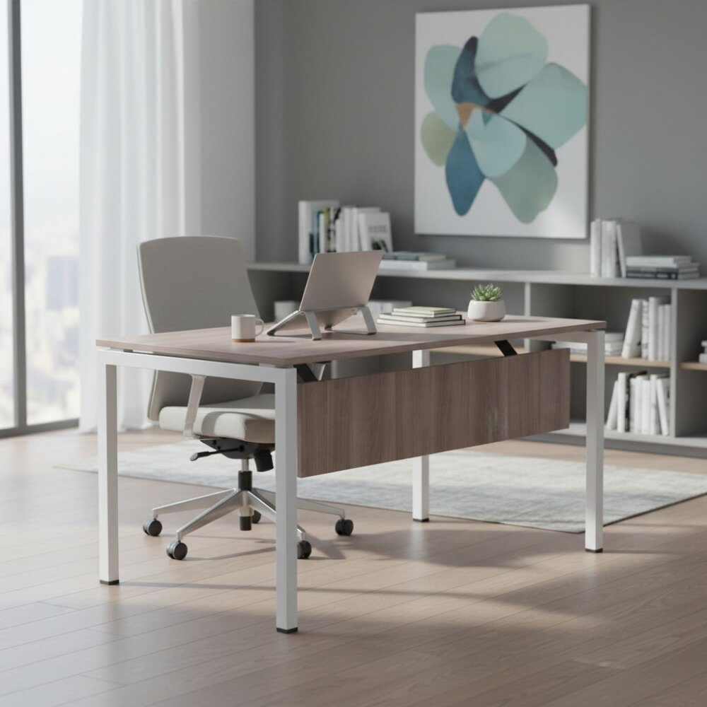 ATOM 160*80 MDF ÇALIŞMA MASASI - ATOM OFİS