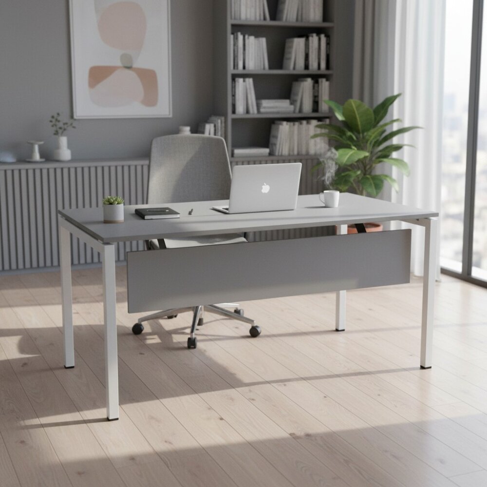ATOM 160*80 MDF ÇALIŞMA MASASI - ATOM OFİS