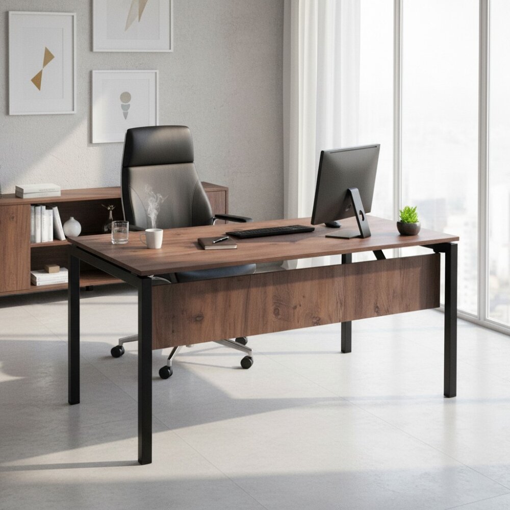 ATOM 160*80 MDF ÇALIŞMA MASASI - ATOM OFİS