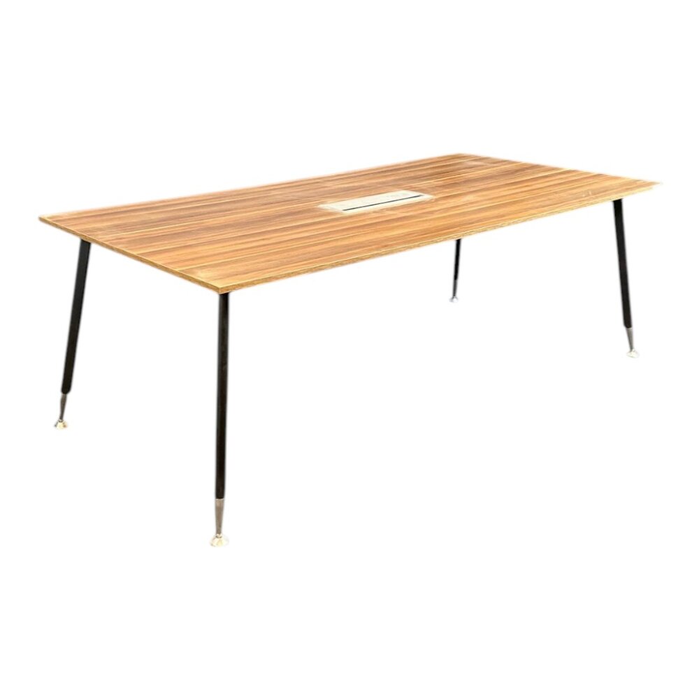 ATOM KONSEPT DATAPORTLU TEAK MDF TOPLANTI MASASI (1)