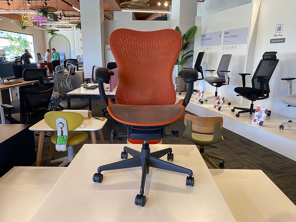 ATOM OFİS - HERMAN MILLER MIRRA - TURUNCU (1 YIL GARANTİ) - ATOM OFİS
