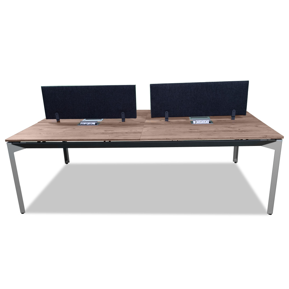 ATOM - SES YALITIMLI DATAPORTLU MDF 4'LÜ WORKSTATİON (1)