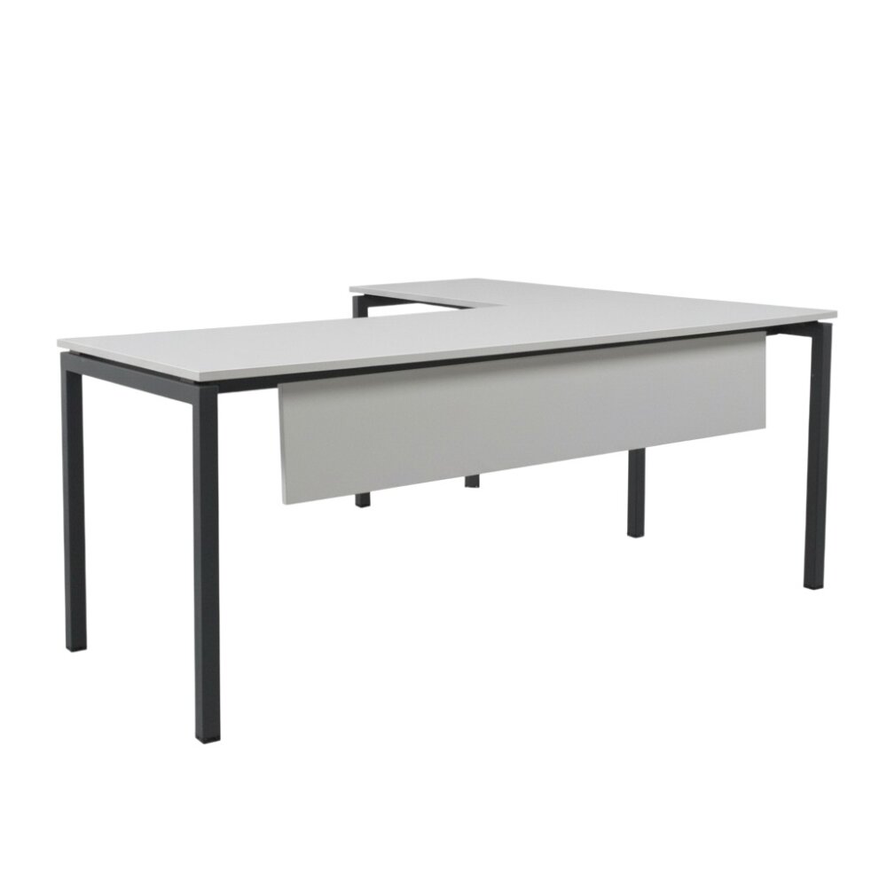 ATOM SMOOTH KÜL GRİ MDF L ÇALIŞMA MASASI (1)