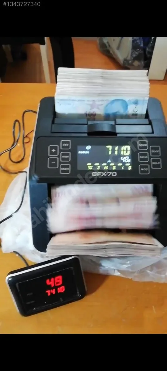GFX70 Para Sayma Makinesi Sıfır Ürün