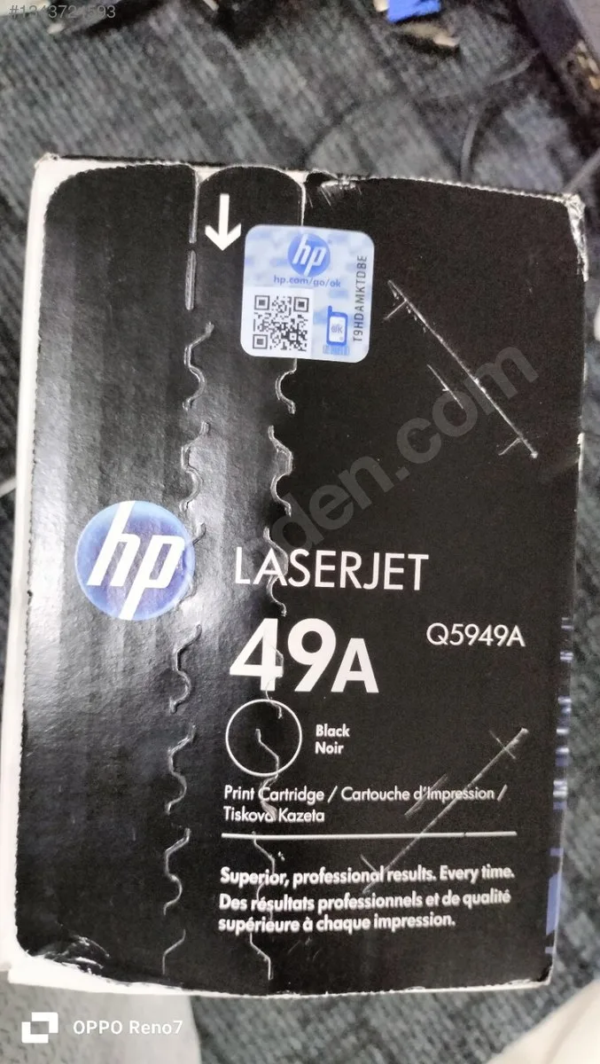 HP 49A Q5949A Orijinal Toner Sıfır Ürün (1)