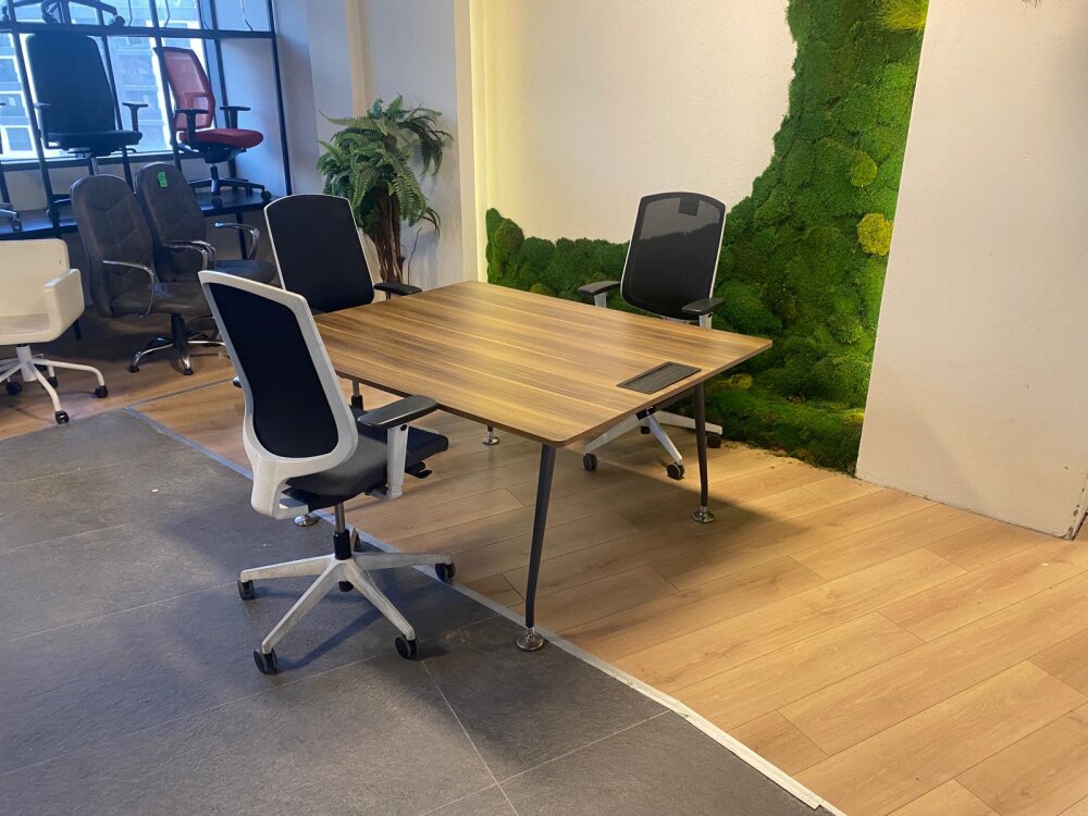 İTHAL 3 KİŞİLİK DATAPORTLU TOPLANTI MASASI (1 YIL GARANTİ) (1)