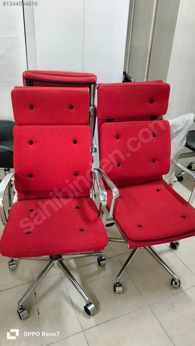 Kırmızı Yönetici Koltuğu İkinci El