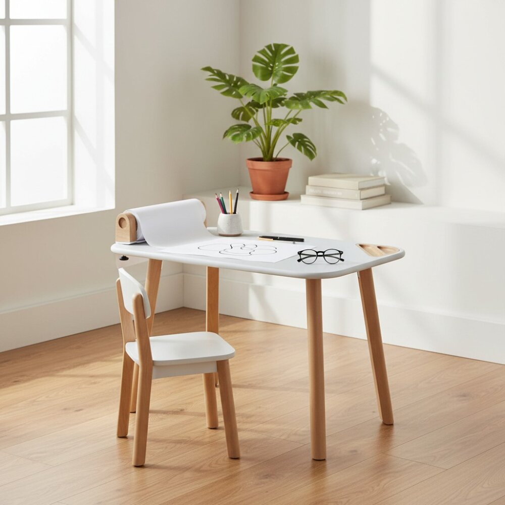 NURUS MİNİ DO ÇOCUK MASASI - 52 CM - NURUS
