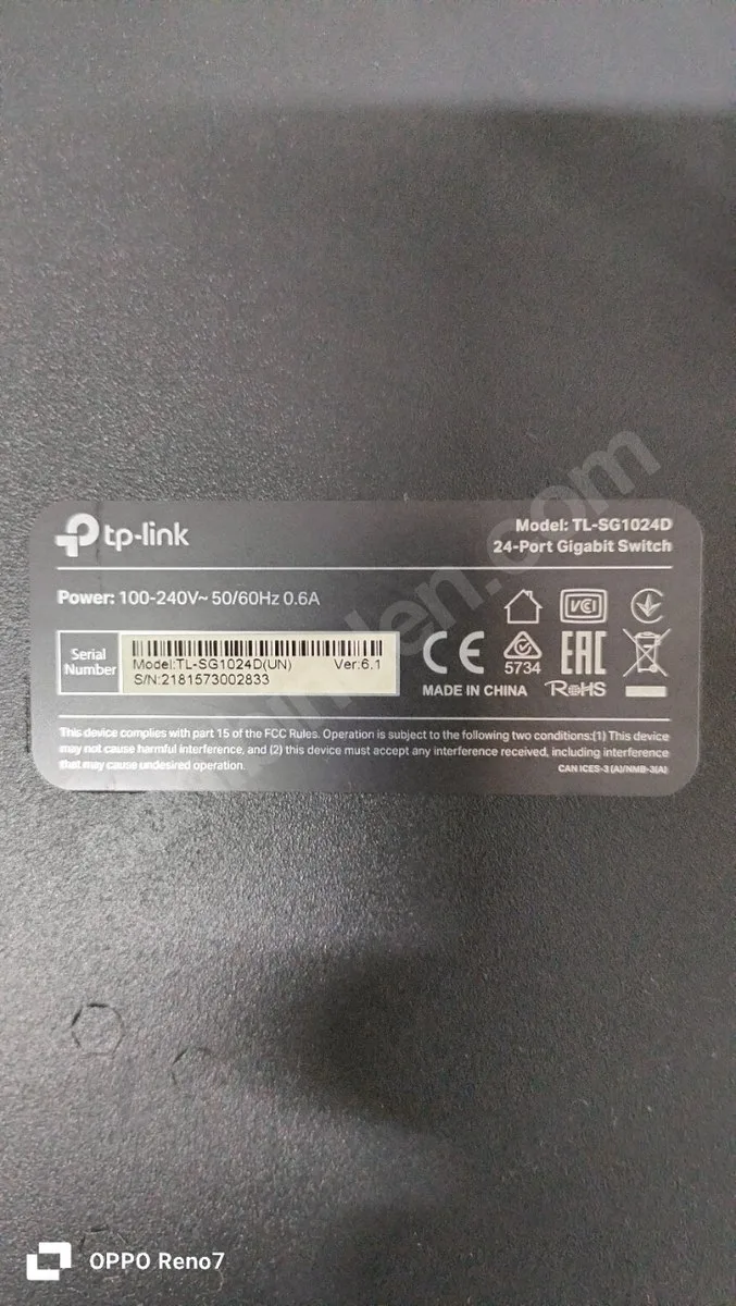 TP-Link TL-SG1024D Switch İkinci El (1)
